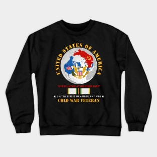 United States of America - People - COLD WAR VETERAN Crewneck Sweatshirt